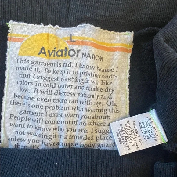 AVIATOR NATION Men’s Moto Joggers - Picture 6 of 12